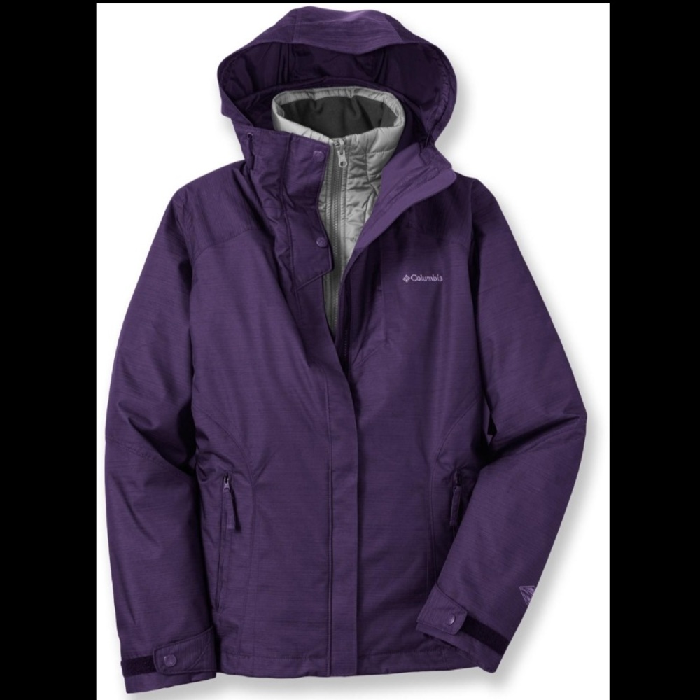 Columbia 3 in 1 jacket size M